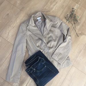 Tan blazer
